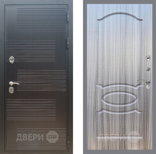 Входная металлическая Дверь Рекс (REX) премиум 185 FL-128 Сандал грей в Павловском Посаде