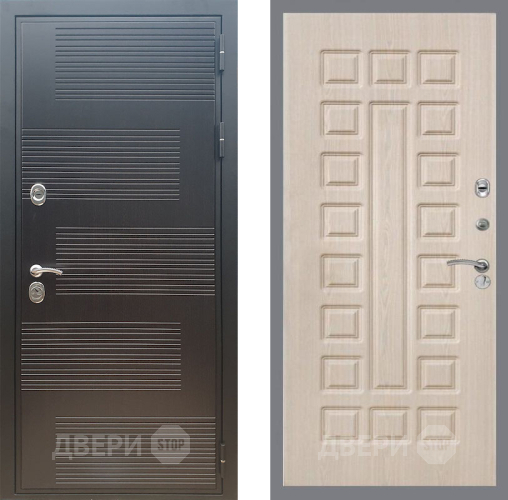 Входная металлическая Дверь Рекс (REX) премиум 185 FL-183 Беленый дуб в Павловском Посаде