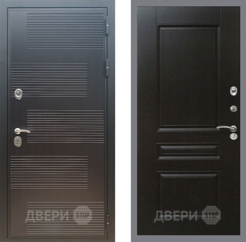 Входная металлическая Дверь Рекс (REX) премиум 185 FL-243 Венге в Павловском Посаде