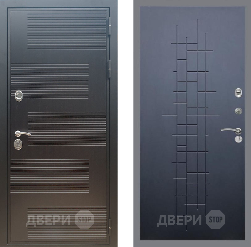 Входная металлическая Дверь Рекс (REX) премиум 185 FL-289 Ясень черный в Павловском Посаде