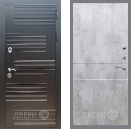 Входная металлическая Дверь Рекс (REX) премиум 185 FL-290 Бетон светлый в Павловском Посаде
