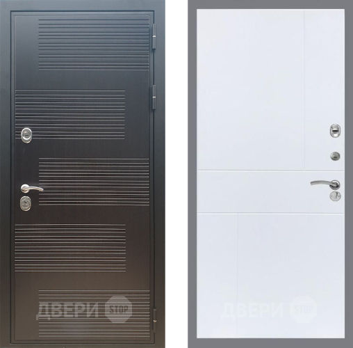 Входная металлическая Дверь Рекс (REX) премиум 185 FL-290 Силк Сноу в Павловском Посаде