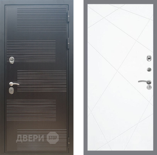 Входная металлическая Дверь Рекс (REX) премиум 185 FL-291 Силк Сноу в Павловском Посаде