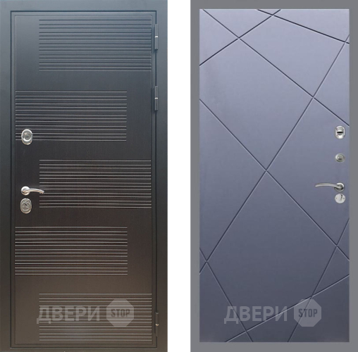 Входная металлическая Дверь Рекс (REX) премиум 185 FL-291 Силк титан в Павловском Посаде