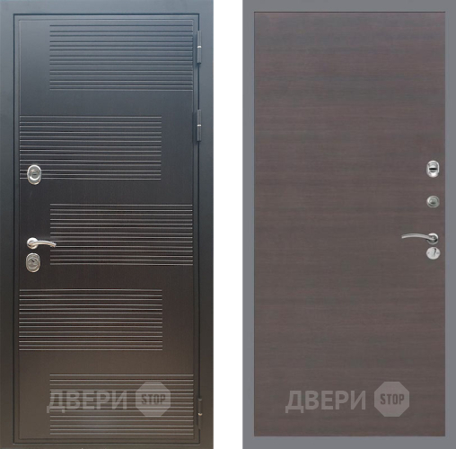 Входная металлическая Дверь Рекс (REX) премиум 185 GL венге поперечный в Павловском Посаде