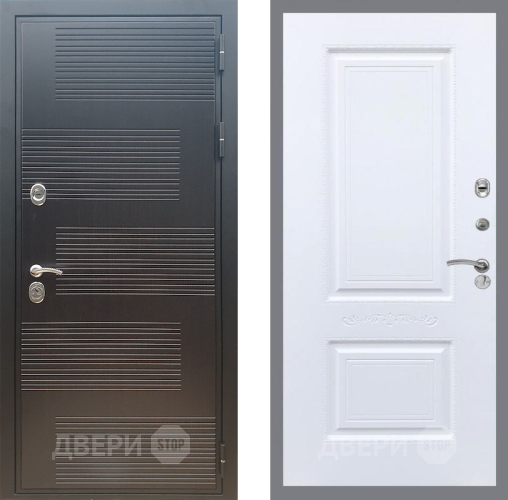 Дверь Рекс (REX) премиум 185 Смальта Силк Сноу в Павловском Посаде
