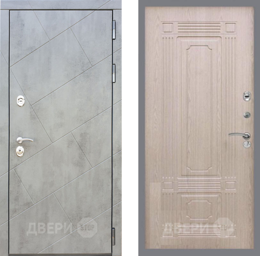Входная металлическая Дверь Рекс (REX) 22 FL-2 Беленый дуб в Павловском Посаде