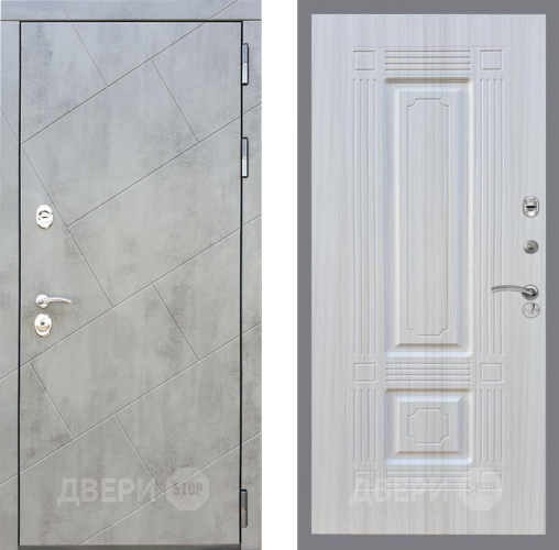 Входная металлическая Дверь Рекс (REX) 22 FL-2 Сандал белый в Павловском Посаде