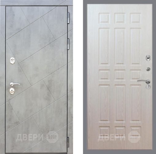 Входная металлическая Дверь Рекс (REX) 22 FL-33 Беленый дуб в Павловском Посаде