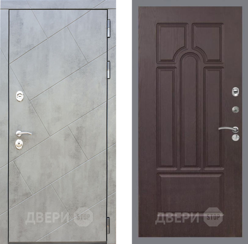 Входная металлическая Дверь Рекс (REX) 22 FL-58 Венге в Павловском Посаде