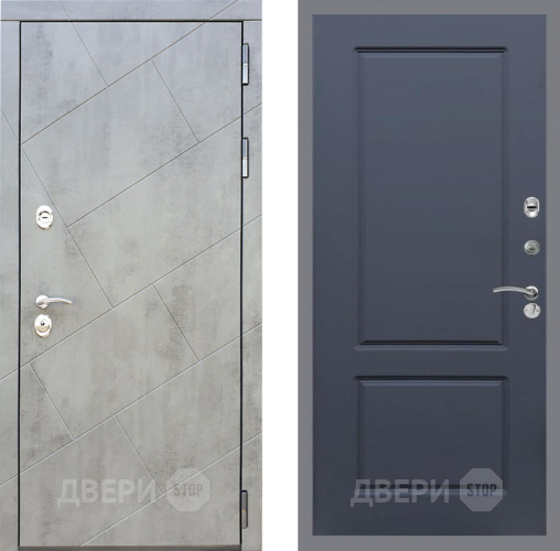 Входная металлическая Дверь Рекс (REX) 22 FL-117 Силк титан в Павловском Посаде