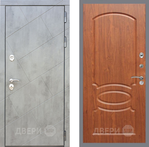 Входная металлическая Дверь Рекс (REX) 22 FL-128 Морёная берёза в Павловском Посаде
