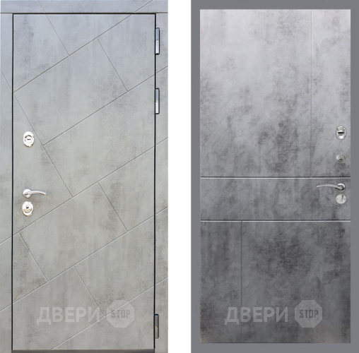 Входная металлическая Дверь Рекс (REX) 22 FL-290 Бетон темный в Павловском Посаде