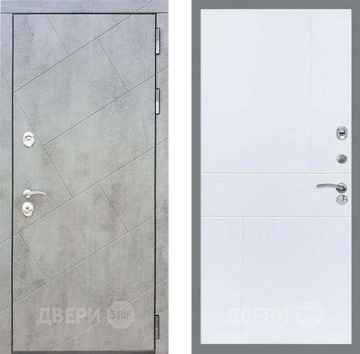 Входная металлическая Дверь Рекс (REX) 22 FL-290 Силк Сноу в Павловском Посаде