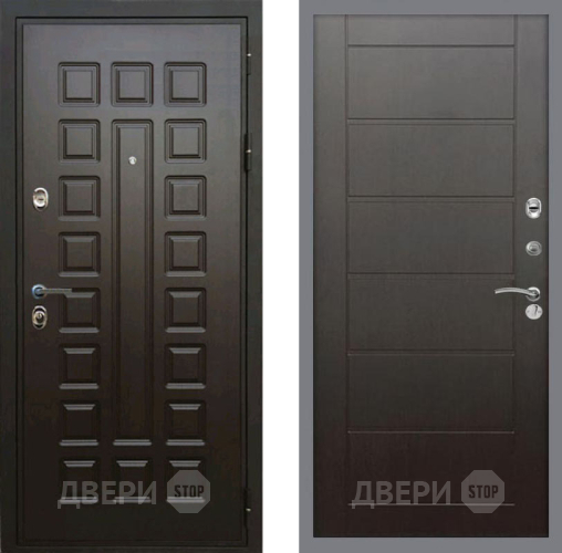 Входная металлическая Дверь Рекс (REX) Премиум 3к Сити Венге в Павловском Посаде