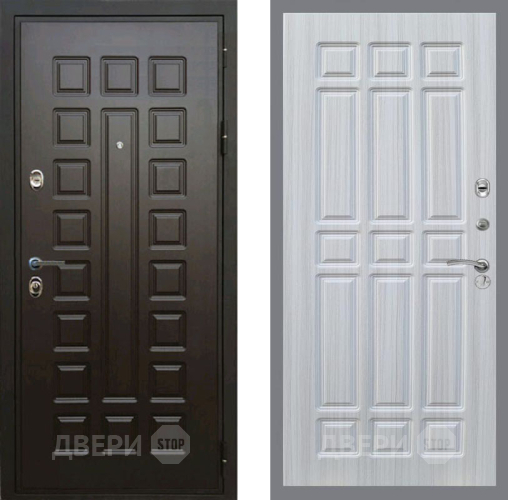 Входная металлическая Дверь Рекс (REX) Премиум 3к FL-33 Сандал белый в Павловском Посаде