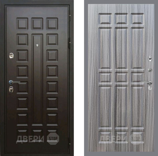 Входная металлическая Дверь Рекс (REX) Премиум 3к FL-33 Сандал грей в Павловском Посаде
