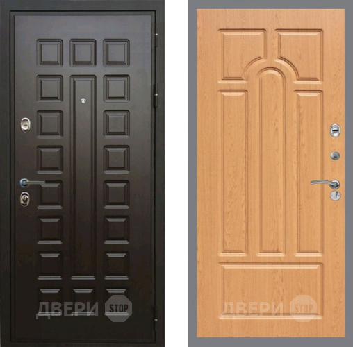 Входная металлическая Дверь Рекс (REX) Премиум 3к FL-58 Дуб в Павловском Посаде