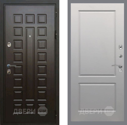 Входная металлическая Дверь Рекс (REX) Премиум 3к FL-117 Грей софт в Павловском Посаде