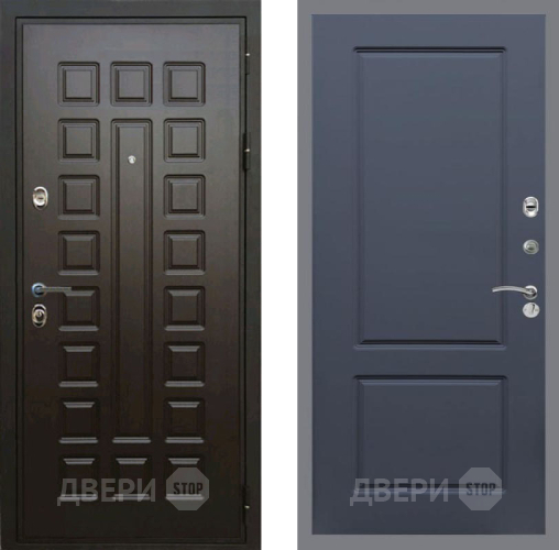 Входная металлическая Дверь Рекс (REX) Премиум 3к FL-117 Силк титан в Павловском Посаде