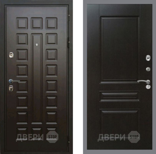 Входная металлическая Дверь Рекс (REX) Премиум 3к FL-243 Венге в Павловском Посаде