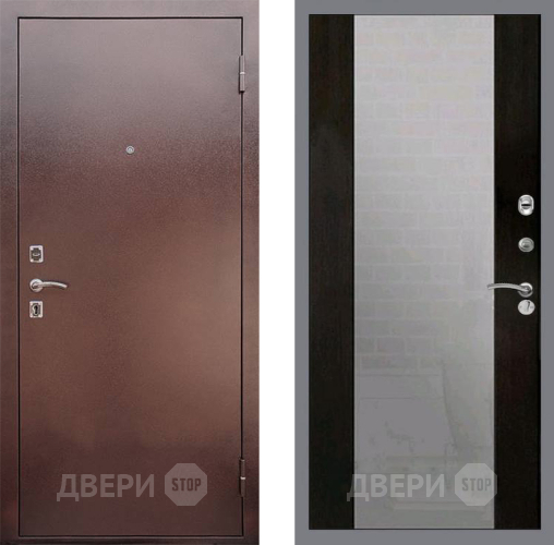 Дверь Рекс (REX) 1 СБ-16 Зеркало Венге в Павловском Посаде