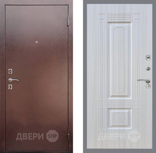 Входная металлическая Дверь Рекс (REX) 1 FL-2 Сандал белый в Павловском Посаде