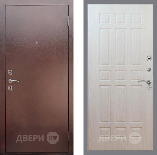 Входная металлическая Дверь Рекс (REX) 1 FL-33 Беленый дуб в Павловском Посаде