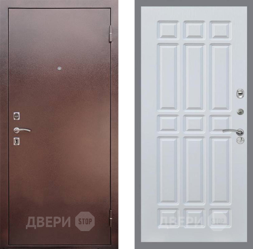 Входная металлическая Дверь Рекс (REX) 1 FL-33 Белый ясень в Павловском Посаде