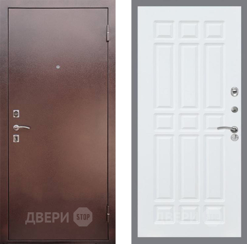 Входная металлическая Дверь Рекс (REX) 1 FL-33 Силк Сноу в Павловском Посаде