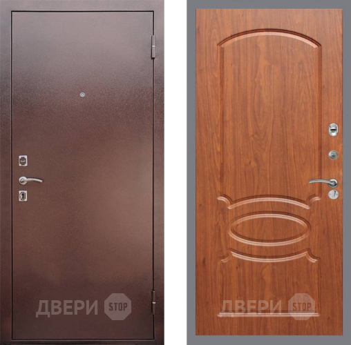 Входная металлическая Дверь Рекс (REX) 1 FL-128 Морёная берёза в Павловском Посаде