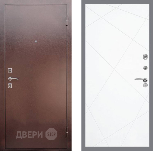 Входная металлическая Дверь Рекс (REX) 1 FL-291 Силк Сноу в Павловском Посаде