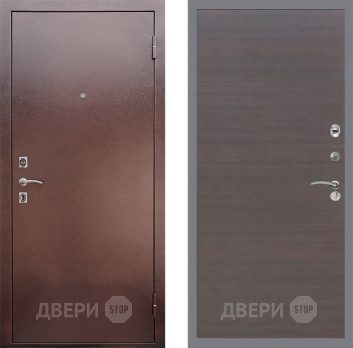 Входная металлическая Дверь Рекс (REX) 1 GL венге поперечный в Павловском Посаде