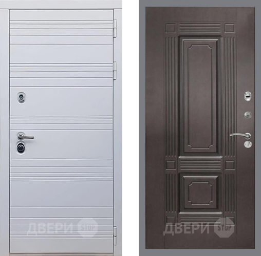 Входная металлическая Дверь Рекс (REX) 14 Силк Сноу FL-2 Венге в Павловском Посаде