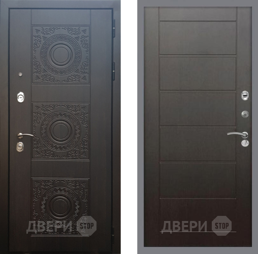 Входная металлическая Дверь Рекс (REX) 10 Сити Венге в Павловском Посаде