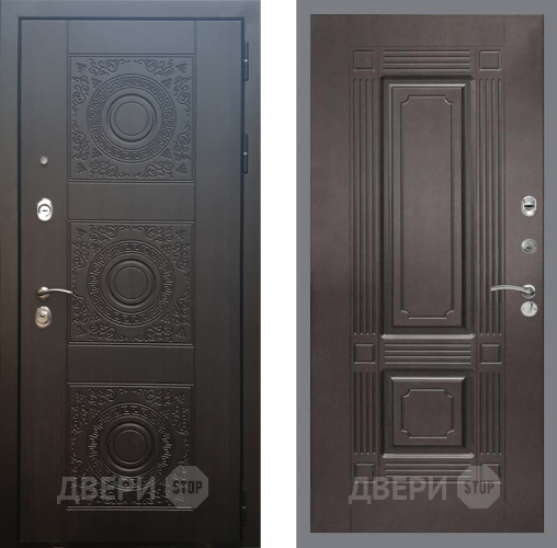 Входная металлическая Дверь Рекс (REX) 10 FL-2 Венге в Павловском Посаде