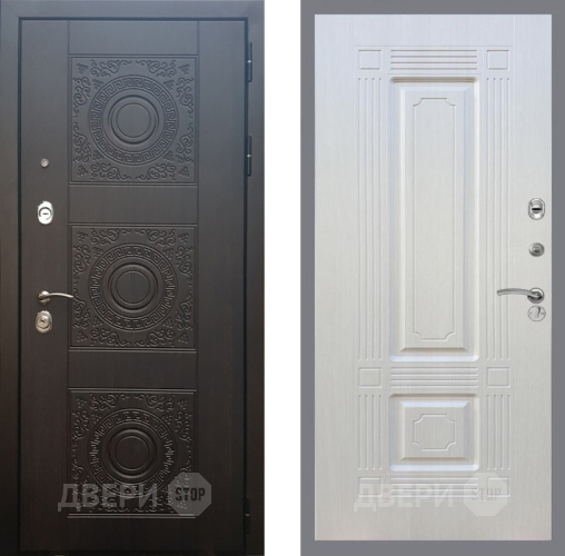 Входная металлическая Дверь Рекс (REX) 10 FL-2 Лиственница беж в Павловском Посаде