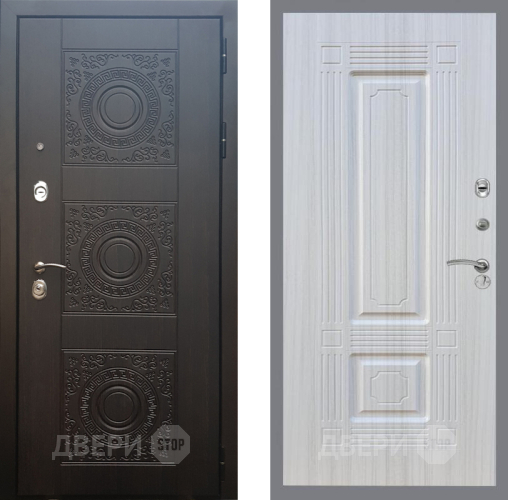 Входная металлическая Дверь Рекс (REX) 10 FL-2 Сандал белый в Павловском Посаде