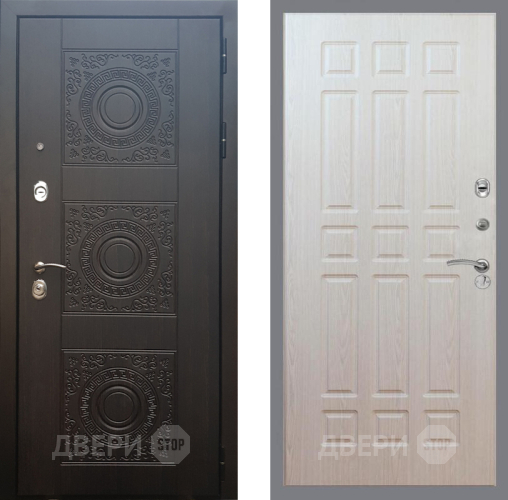 Входная металлическая Дверь Рекс (REX) 10 FL-33 Беленый дуб в Павловском Посаде