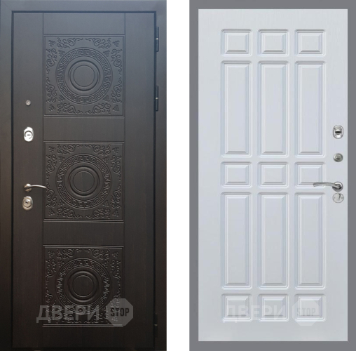 Входная металлическая Дверь Рекс (REX) 10 FL-33 Белый ясень в Павловском Посаде