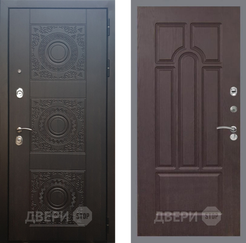 Входная металлическая Дверь Рекс (REX) 10 FL-58 Венге в Павловском Посаде