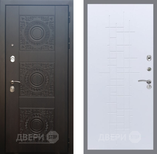 Входная металлическая Дверь Рекс (REX) 10 FL-289 Белый ясень в Павловском Посаде