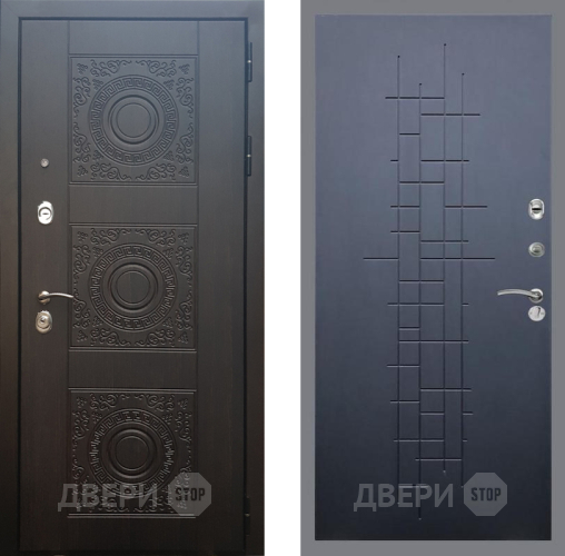 Входная металлическая Дверь Рекс (REX) 10 FL-289 Ясень черный в Павловском Посаде