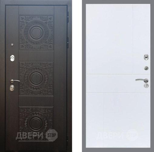 Входная металлическая Дверь Рекс (REX) 10 FL-290 Силк Сноу в Павловском Посаде