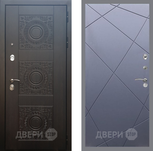 Входная металлическая Дверь Рекс (REX) 10 FL-291 Силк титан в Павловском Посаде