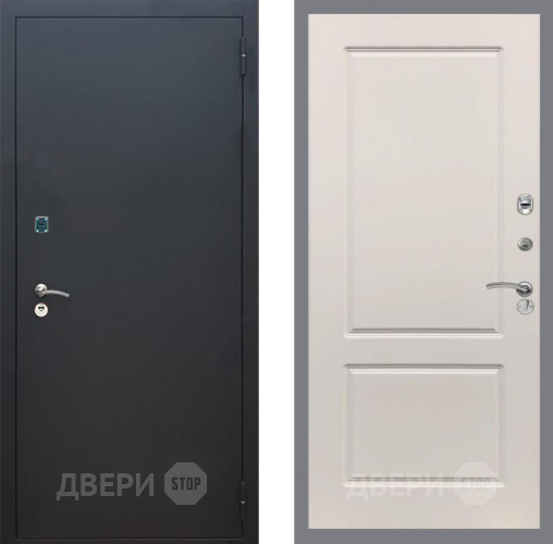 Входная металлическая Дверь Рекс (REX) 1A Черный Муар FL-117 Шампань в Павловском Посаде