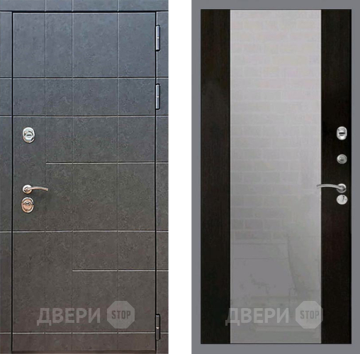 Входная металлическая Дверь Рекс (REX) 21 СБ-16 Зеркало Венге в Павловском Посаде