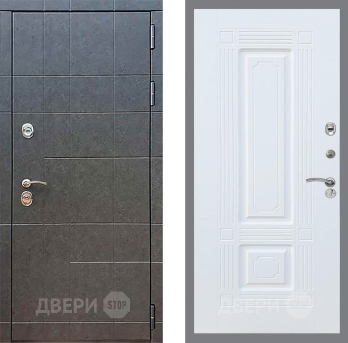 Входная металлическая Дверь Рекс (REX) 21 FL-2 Силк Сноу в Павловском Посаде