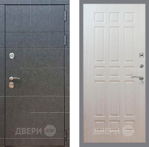 Входная металлическая Дверь Рекс (REX) 21 FL-33 Беленый дуб в Павловском Посаде