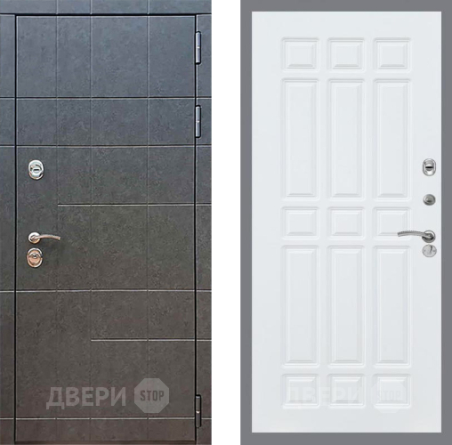 Входная металлическая Дверь Рекс (REX) 21 FL-33 Силк Сноу в Павловском Посаде